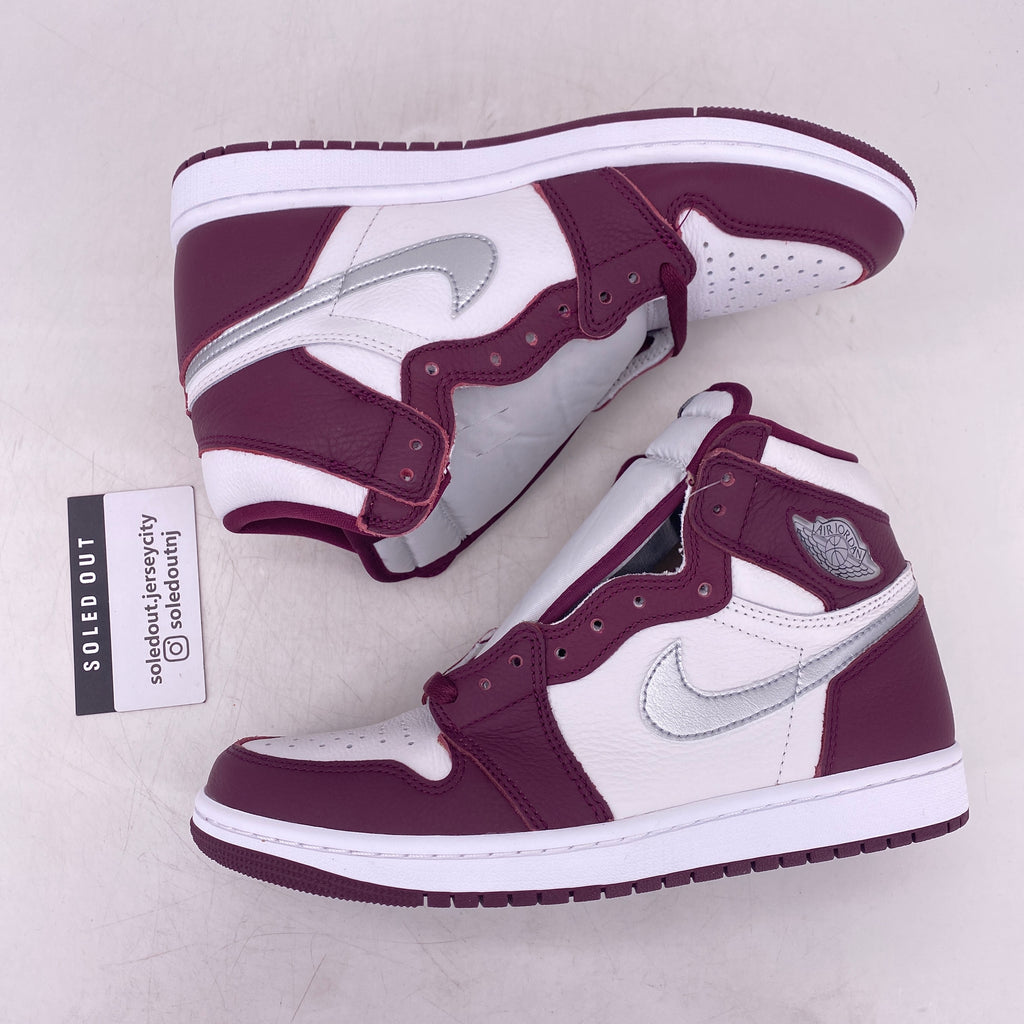 Air Jordan 1 Retro High OG "Bordeaux" 2021 New Size 8