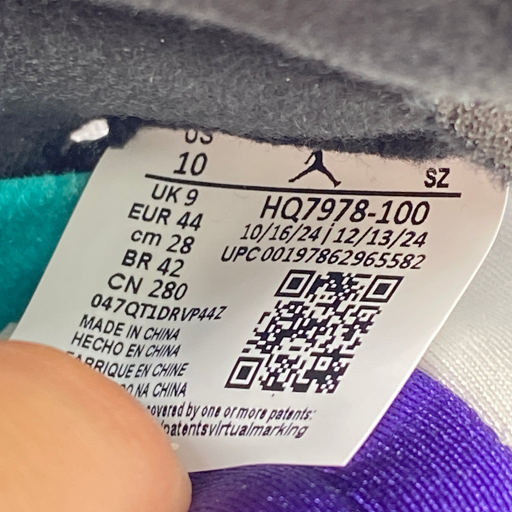 Air Jordan 5 Retro "Grape" 2025 New Size 10