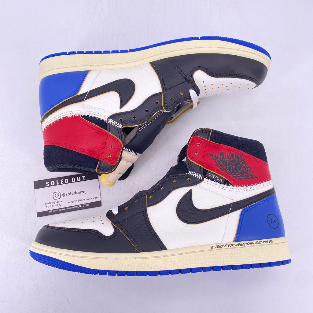 Air Jordan 1 Retro High OG "Union Fragment Varsity Red" 2026 New Size 11.5