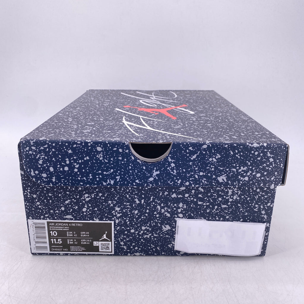 Air Jordan 4 Retro "Midnight Navy" 2022 New Size 10