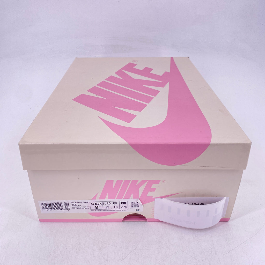 Air Jordan 1 Low OG SP "Travis Scott Sail Tropical Pink" 2026 Used Size 9.5