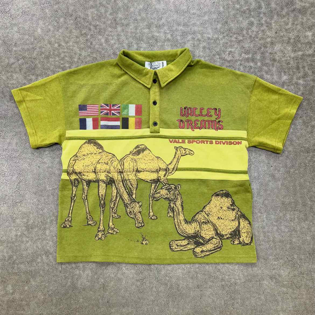 Vale Polo "CAMEL RUGBY" Olive New Size S