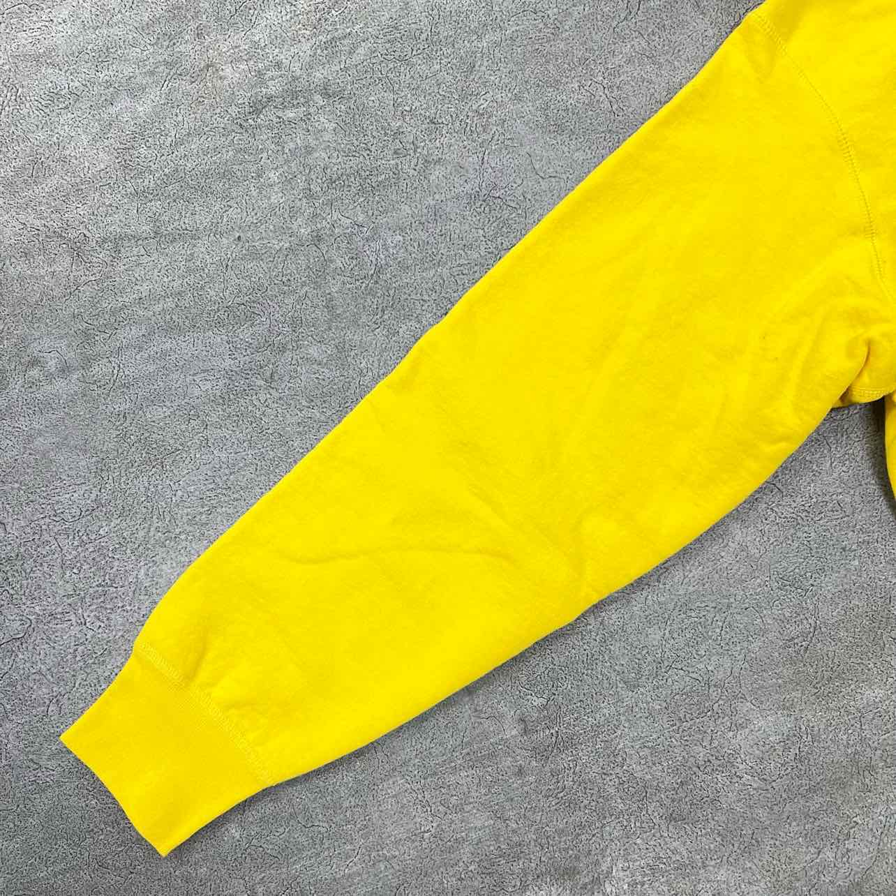 Supreme Hoodie "BANDANA BOX LOGO" Yellow Used Size S