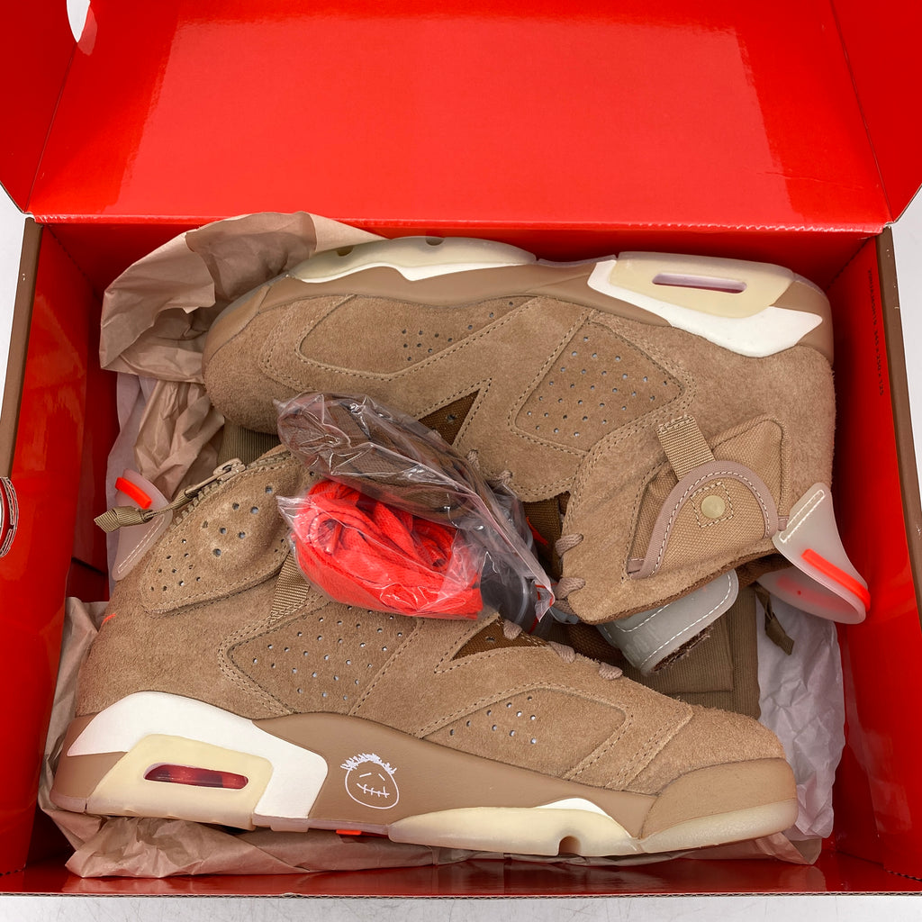 Air Jordan 6 Retro "British Khaki" 2021 New Size 8