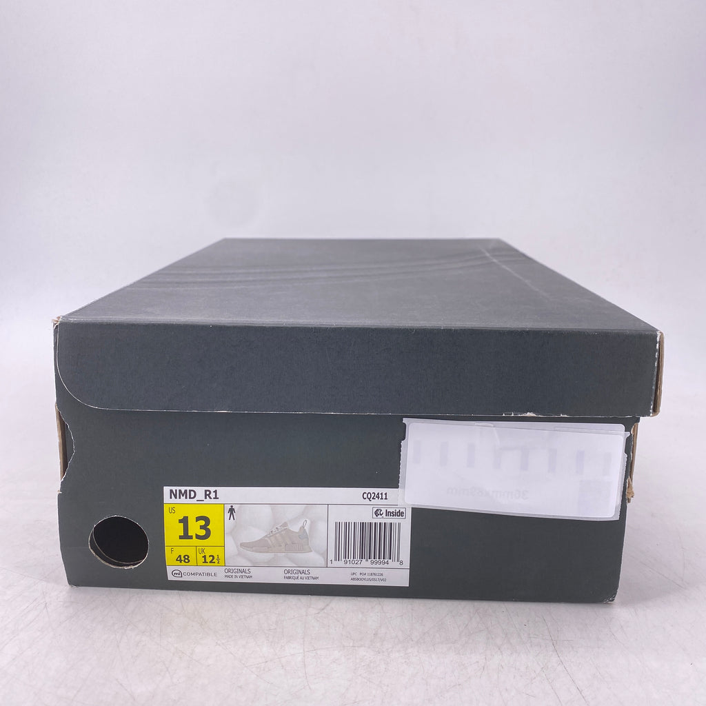 Adidas NMD R1 "White Trace Grey"  Used Size 13
