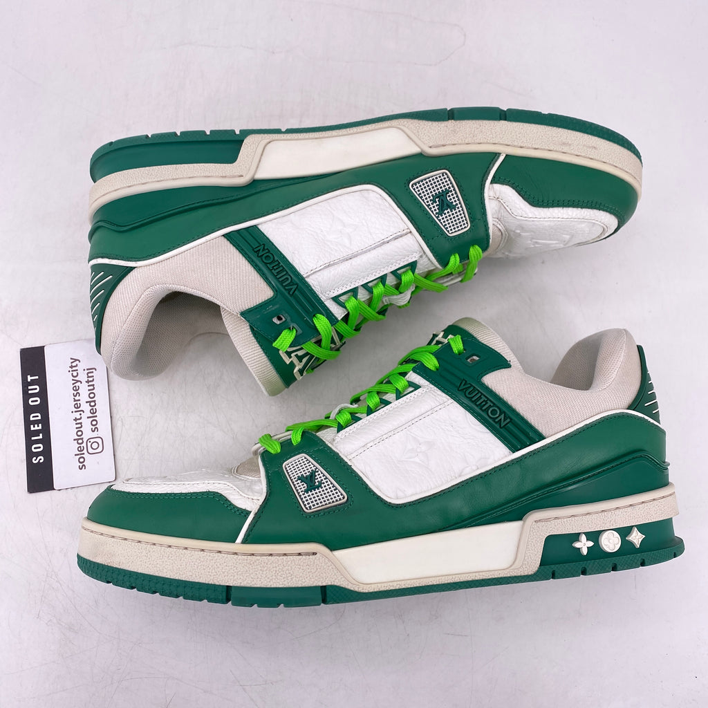 Louis Vuitton Trainer "Green" 2021 Used Size 10LV