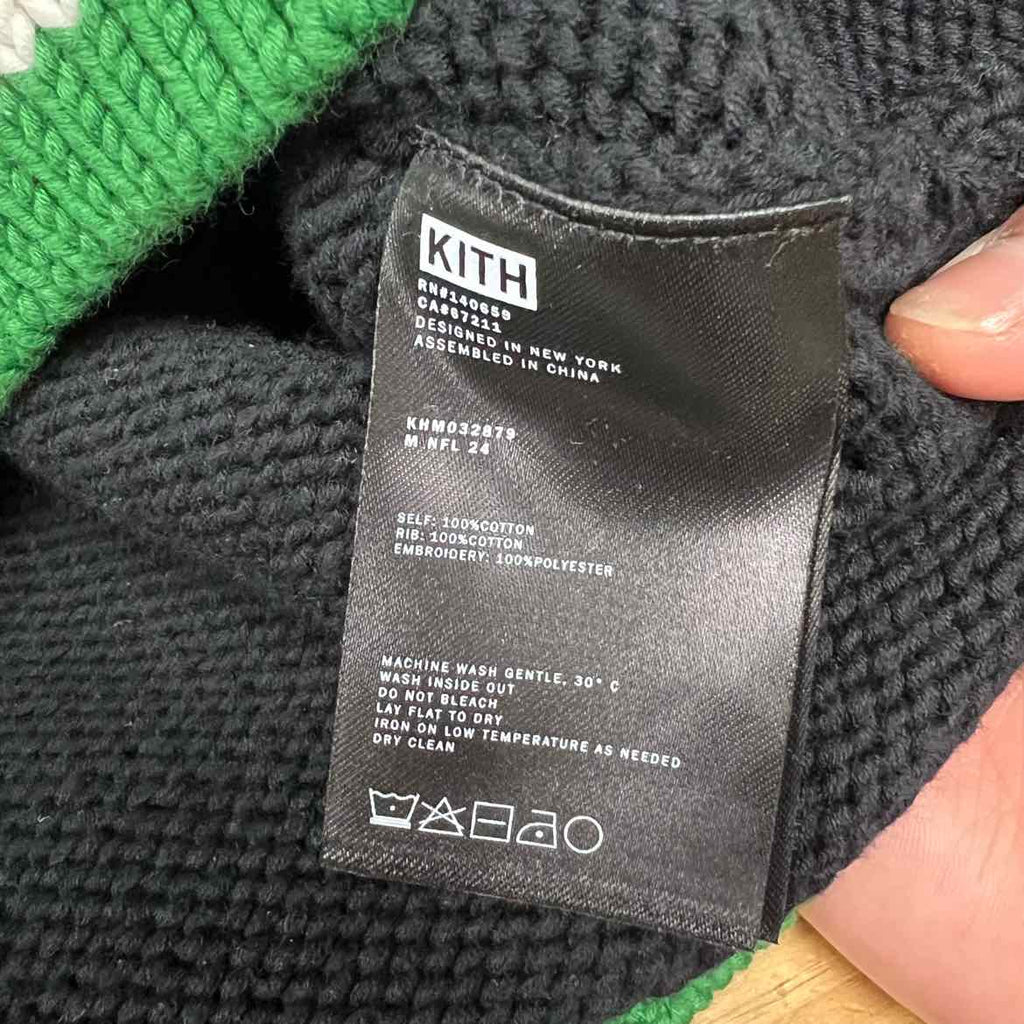 Kith Zip Up "NFL 47 JETS" Black Used Size L