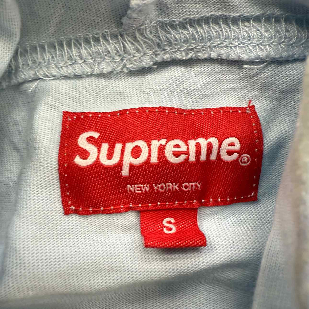 Supreme Long Sleeve "CELEBRE HOODED" Blue New Size S