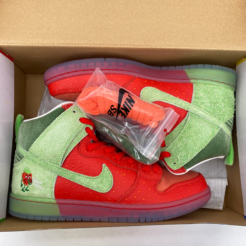 Nike SB Dunk High "Strawberry Cough" 2021 New Size 9.5