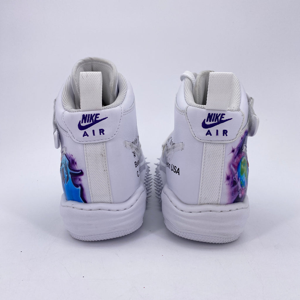 Nike Air Force 1 Mid / OW "Graffiti" 2023 New Size 12