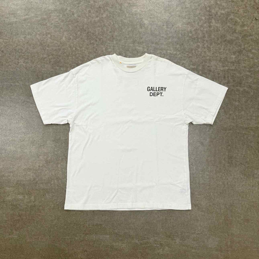 Gallery DEPT. T-Shirt "LOGO" White Used Size M