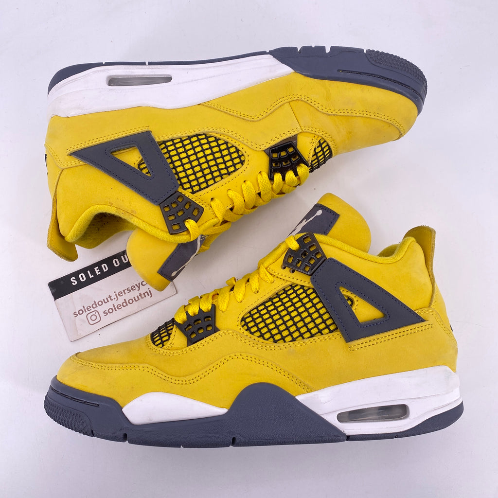 Air Jordan 4 Retro "Lightning" 2021 Used Size 8