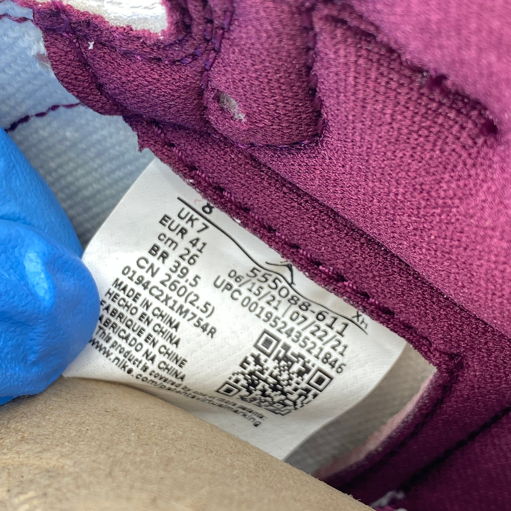 Air Jordan 1 Retro High OG "Bordeaux" 2021 New Size 8