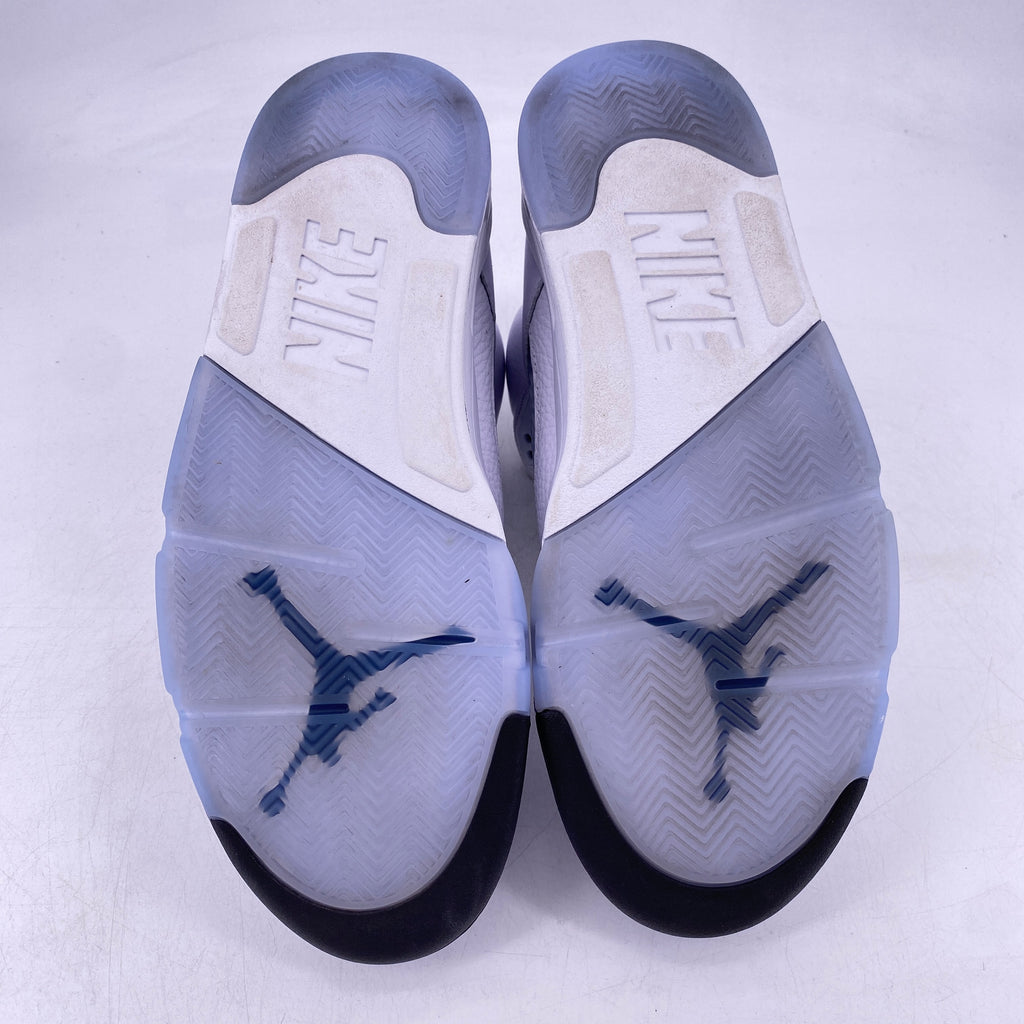 Air Jordan 5 Retro "White Metallic" 2022 Used Size 11.5