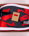 Air Jordan (W) 1 High "Satin Bred" 2023 New Size 12W