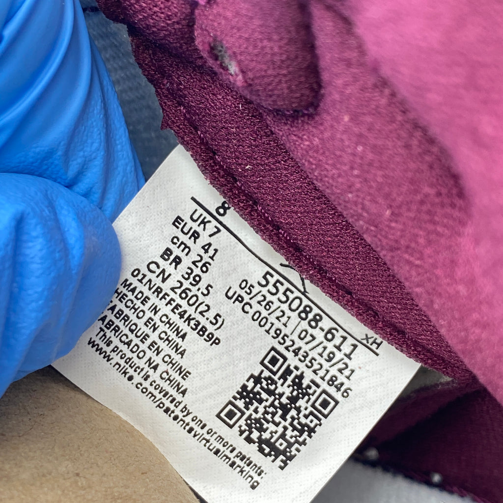 Air Jordan 1 Retro High OG "Bordeaux" 2021 New Size 8