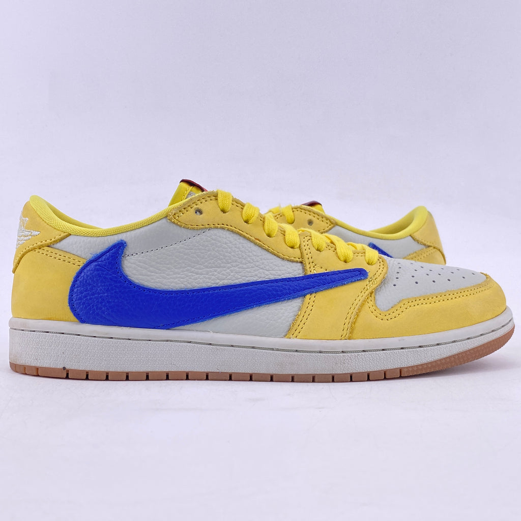 Air Jordan (W) 1 Low OG "Canary" 2024 Used Size 9.5W