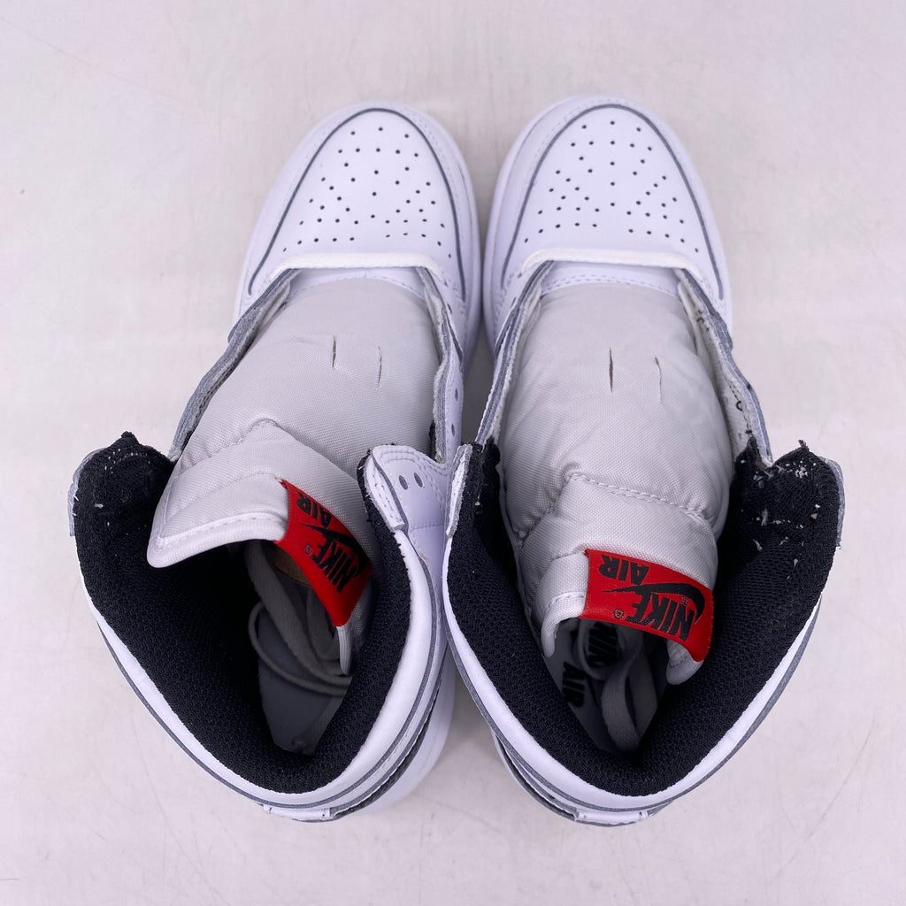 Air Jordan (GS) 1 Retro High OG "Ying Yang White" 2016 New Size 4Y