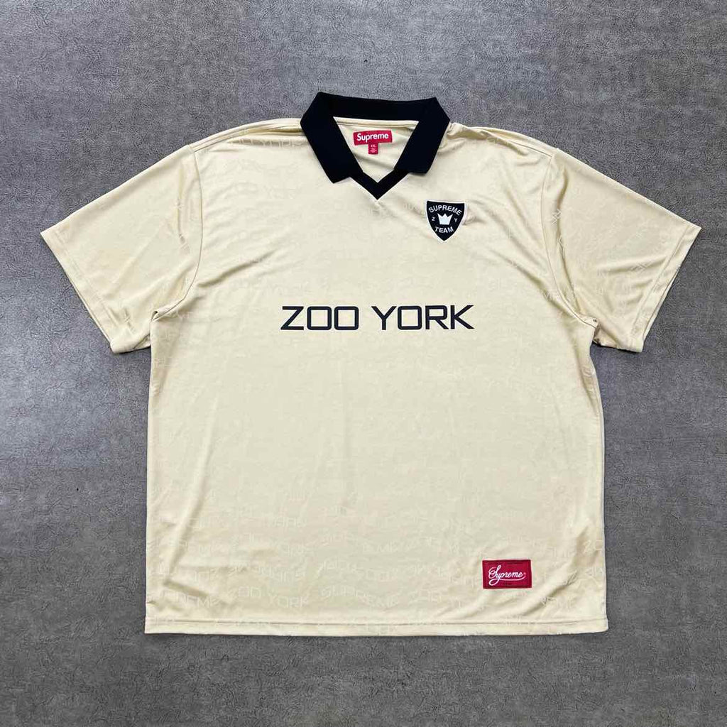 Supreme Jersey "ZOO YORK" Yellow Used Size 2XL