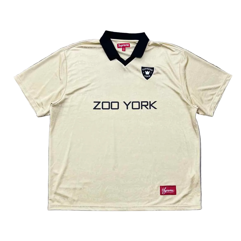 Supreme Jersey "ZOO YORK" Yellow Used Size 2XL