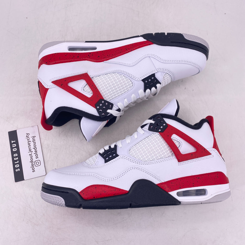 Air Jordan 4 Retro "Red Cement" 2023 New Size 8.5