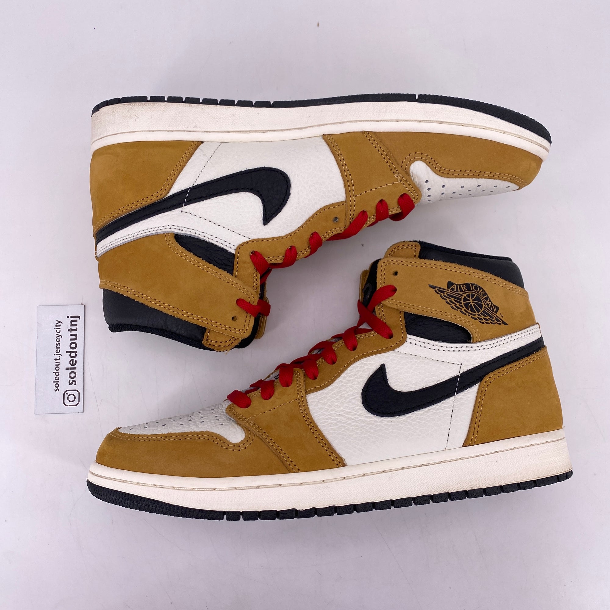 Air Jordan 1 Retro High OG &quot;Rookie Of The Year&quot; 2018 Used Size 9.5