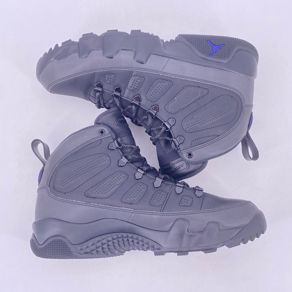 Air Jordan 9 Retro Boot "Black Concord" 2018 Used Size 10