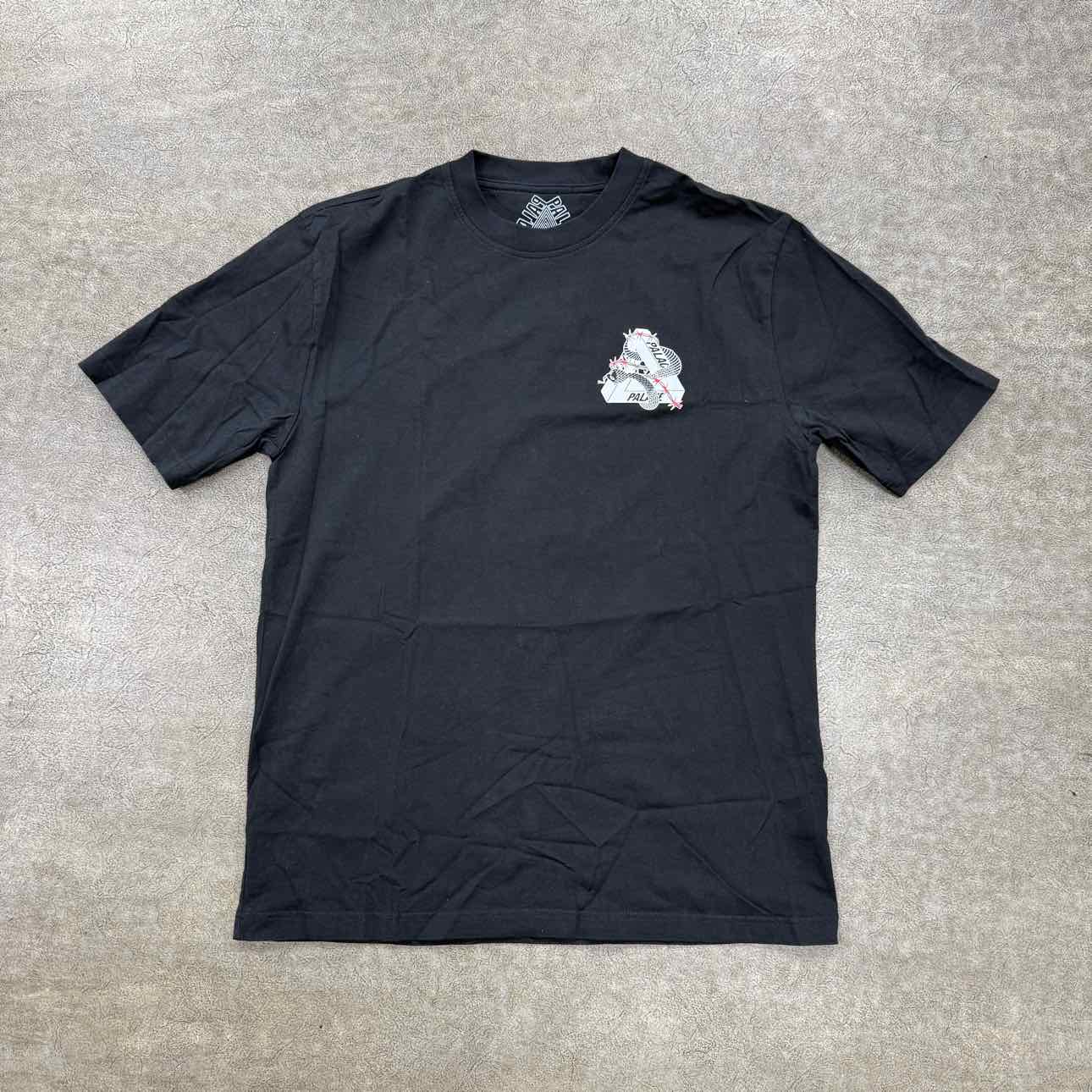 Palace T-Shirt &quot;HESH MIT FRESH&quot; Black New Size L