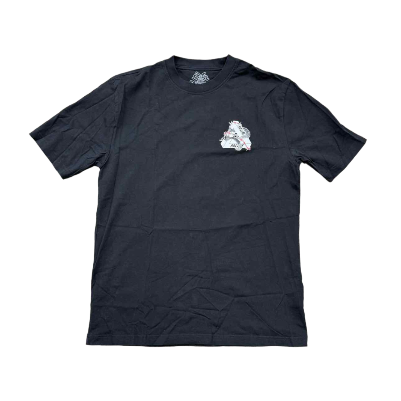 Palace T-Shirt &quot;HESH MIT FRESH&quot; Black New Size L