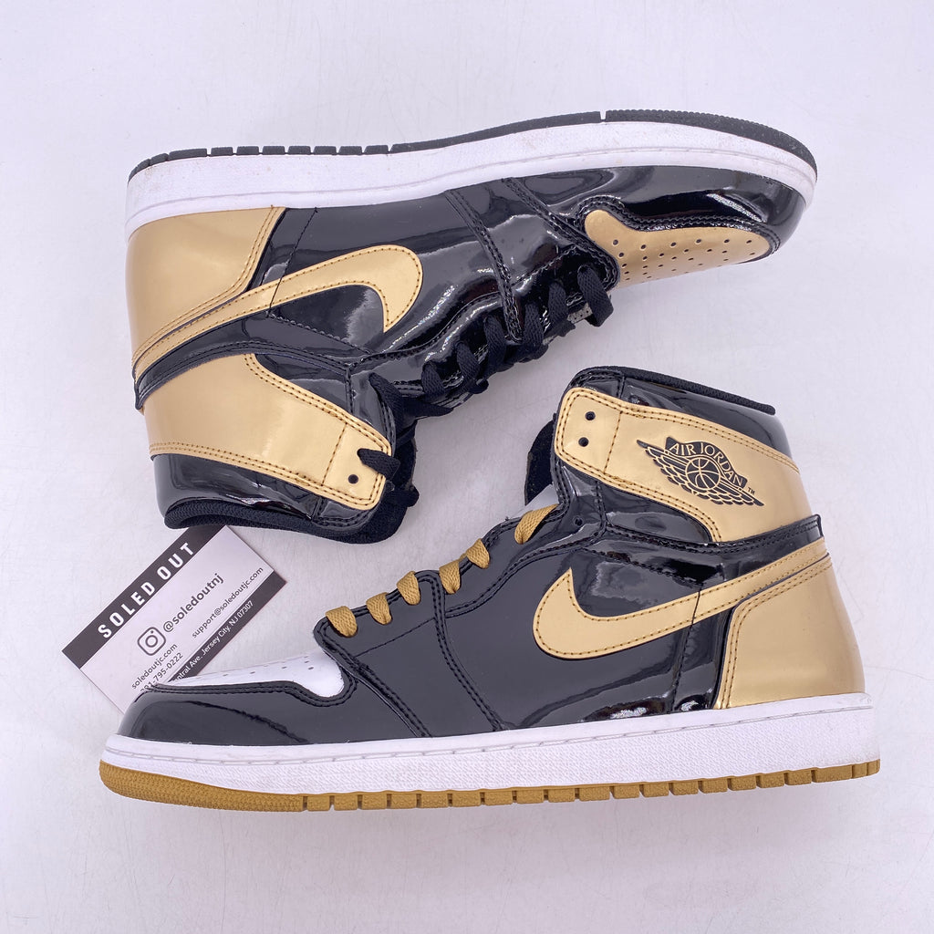 Air Jordan 1 Retro High OG "Gold Top Three" 2017 Used Size 10.5