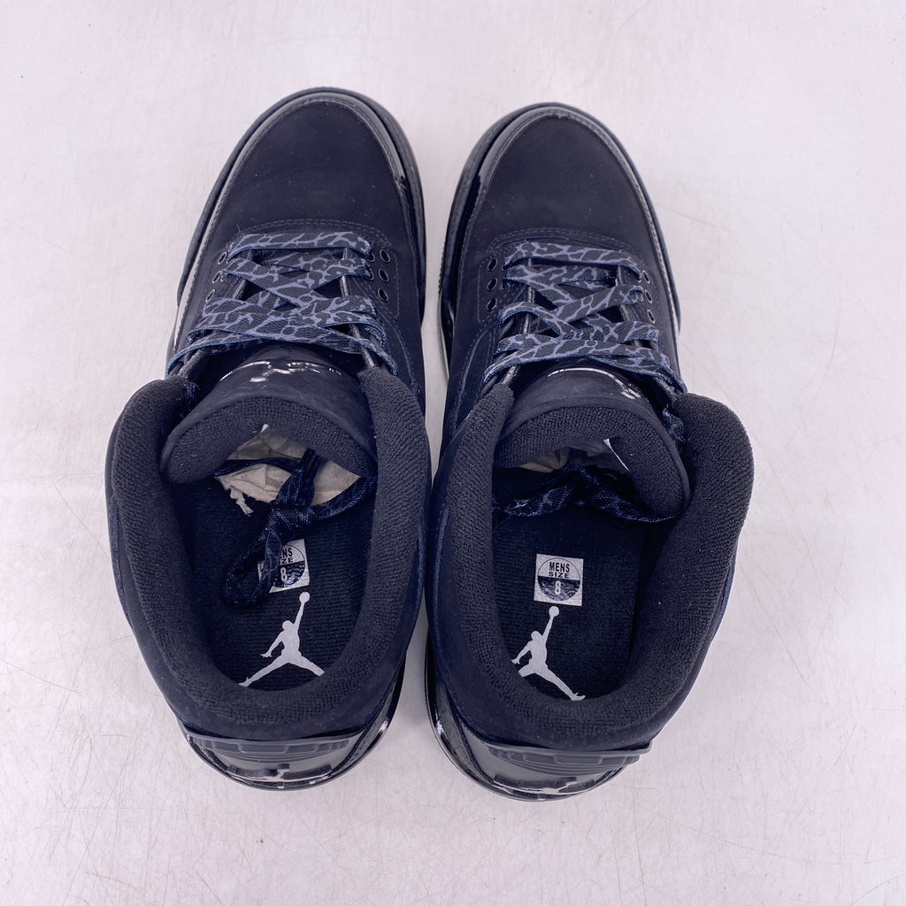 Air Jordan 3 Retro "Black Cat" 2025 Used Size 8