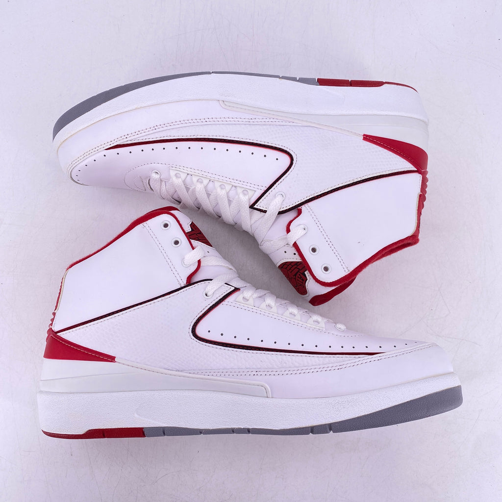 Air Jordan 2 Retro "White Red" 2014 New Size 12