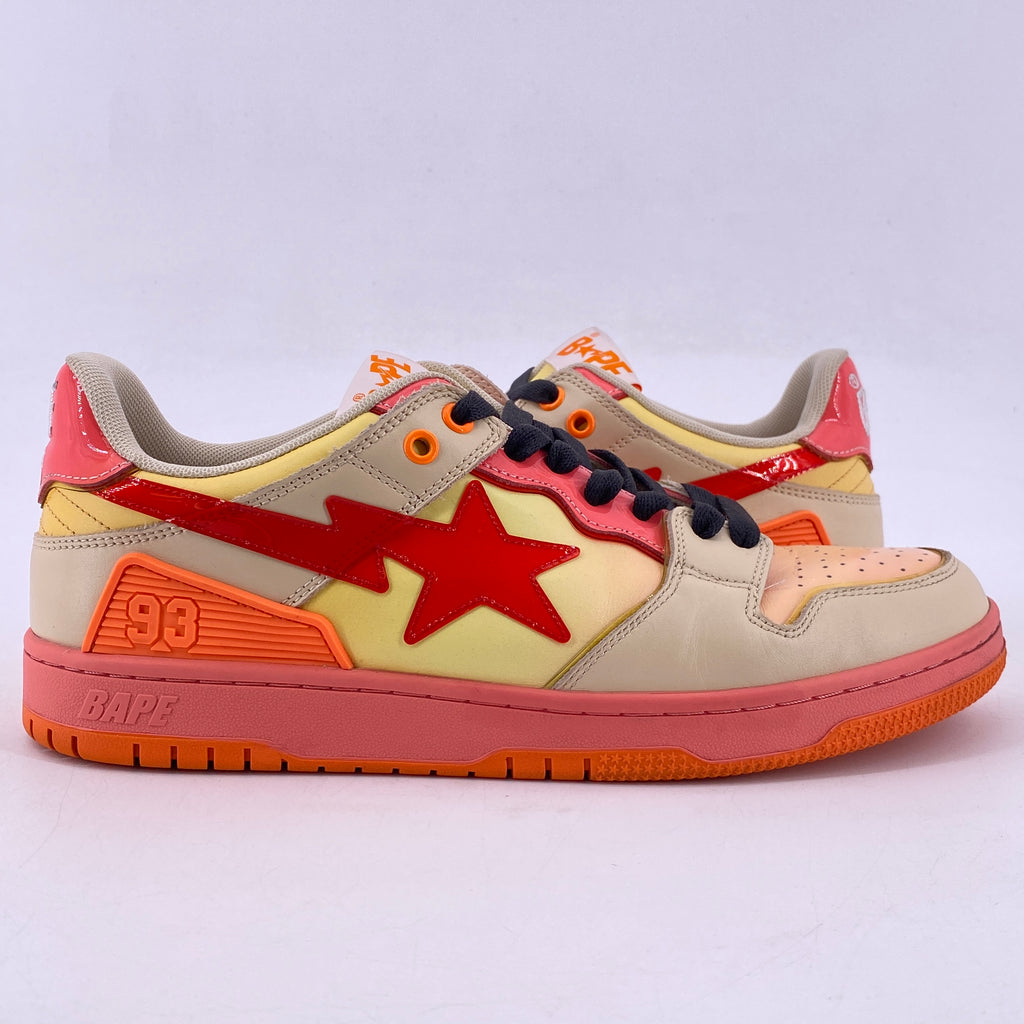 Bape Sk8 Sta "Orange"  Used Size 10