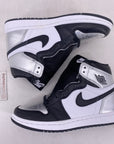 Air Jordan (W) 1 Retro High OG "Silver Toe" 2021 New Size 5.5W