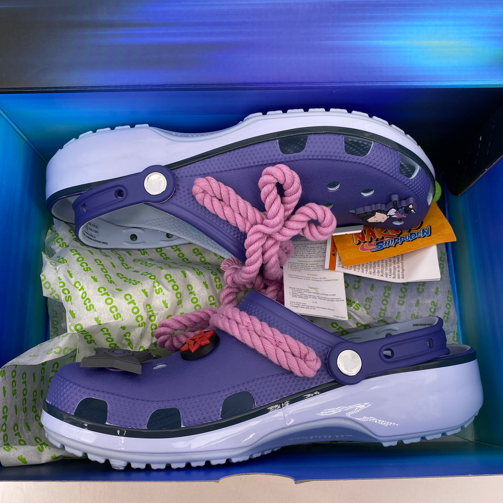 Crocs Classic Clog "Naruto Sasuke" 2024 New Size 10
