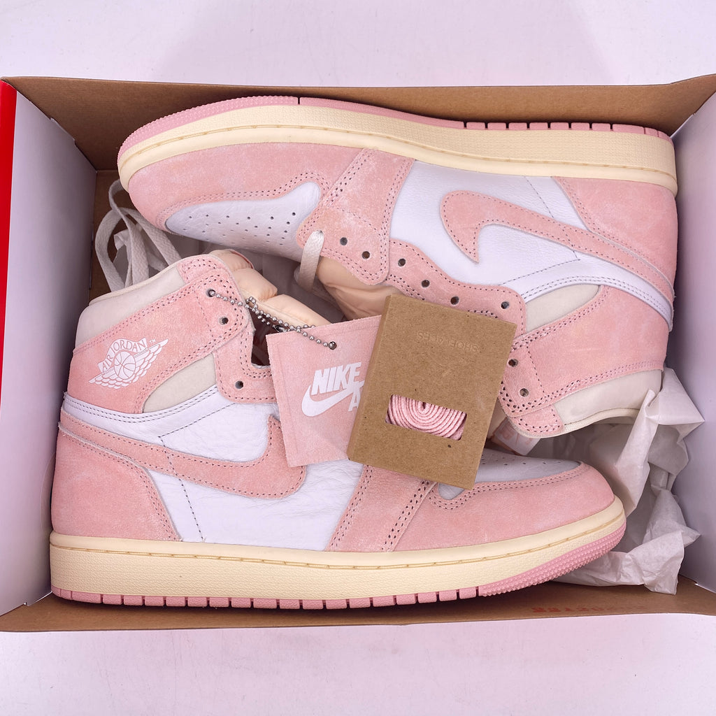 Air Jordan (W) 1 Retro High OG "Washed Pink" 2023 New Size 10.5W