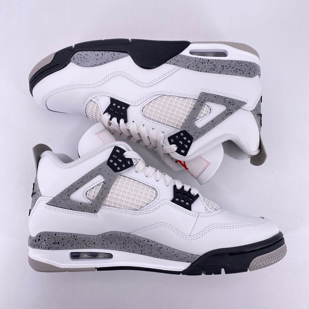Air Jordan 4 Retro "White Cement" 2025 New Size 9