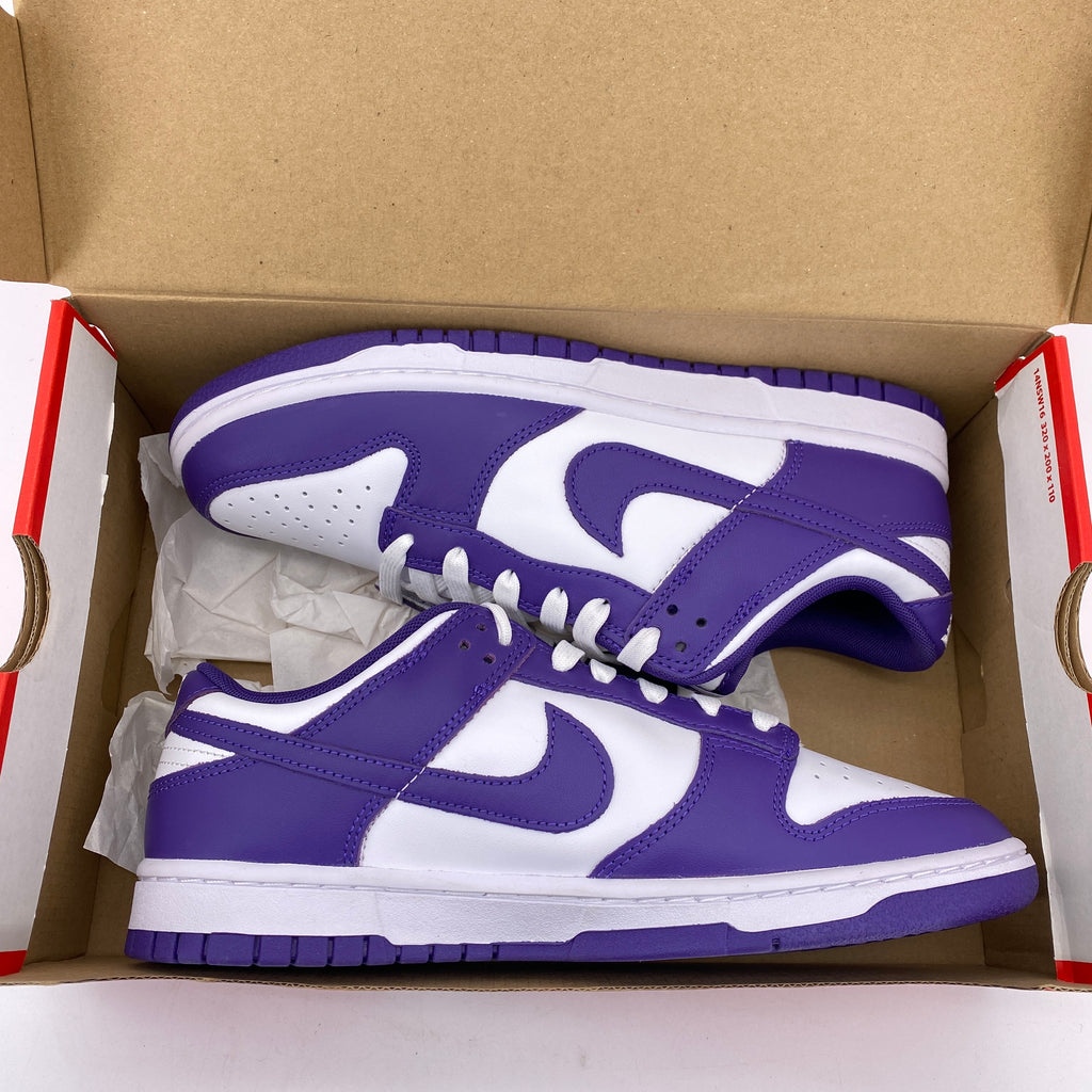 Nike Dunk Low Retro "Court Purple" 2022 New Size 8.5