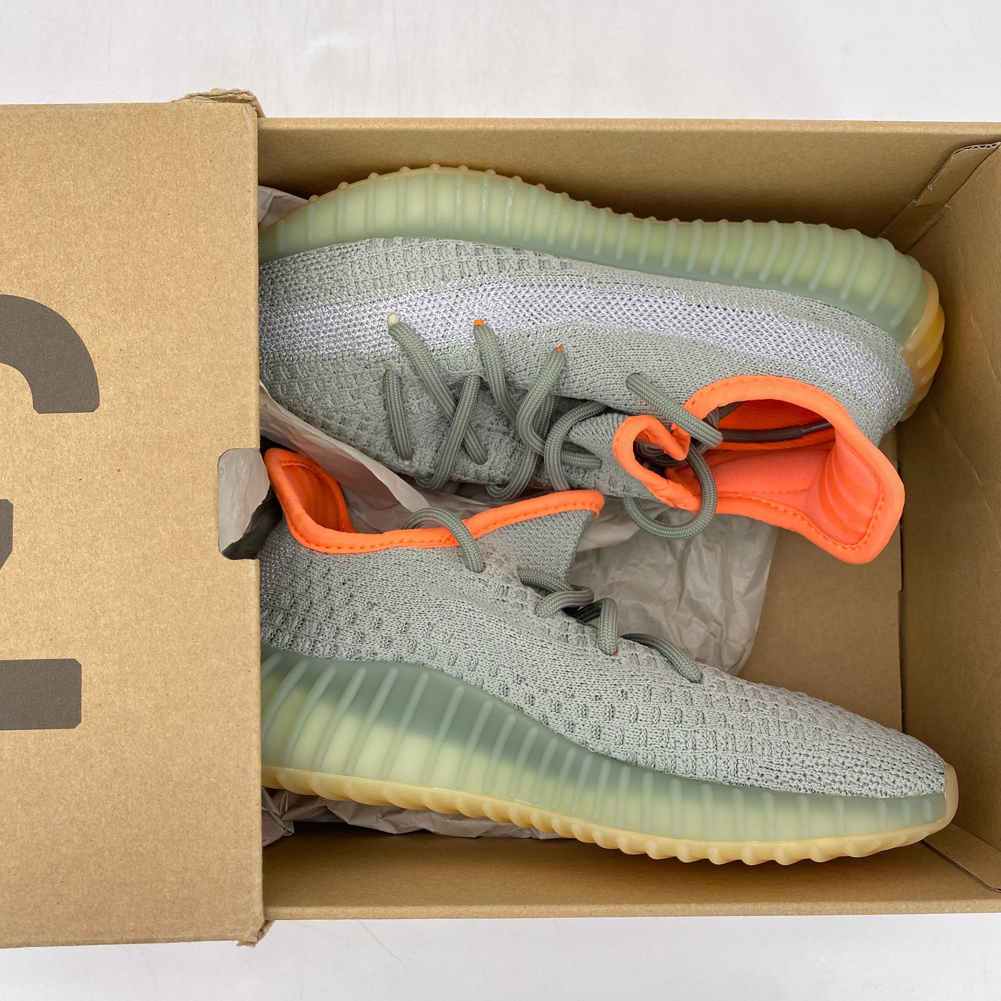 Yeezy 350 v2 &quot;DESERT SAGE&quot; 2020 New Original Box Size 4