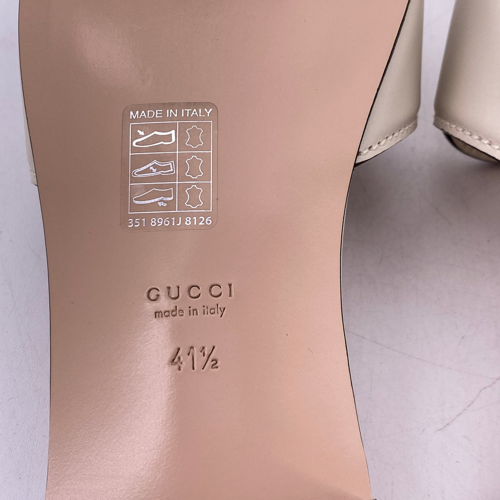 Gucci Sandals "Interlocking G"  New Size 41.5W