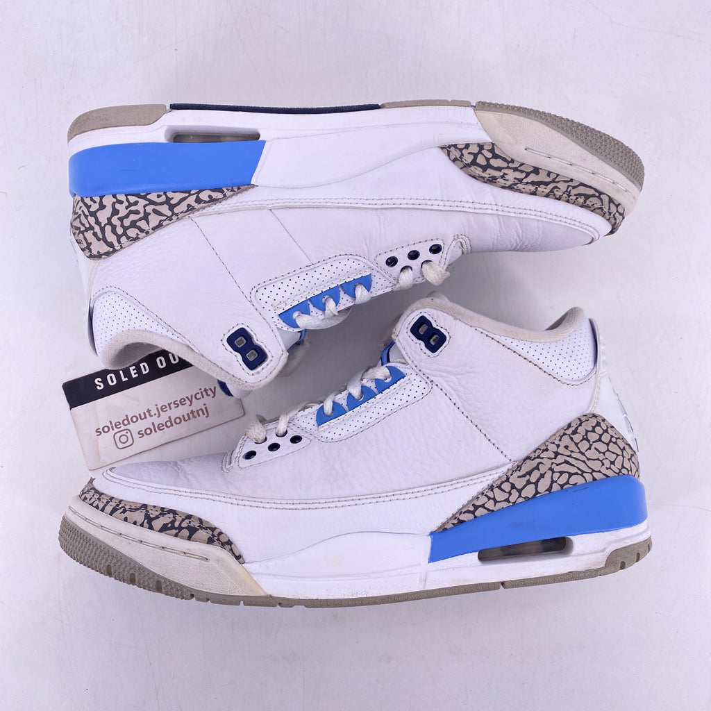 Air Jordan 3 Retro "Unc" 2020 Used Size 8