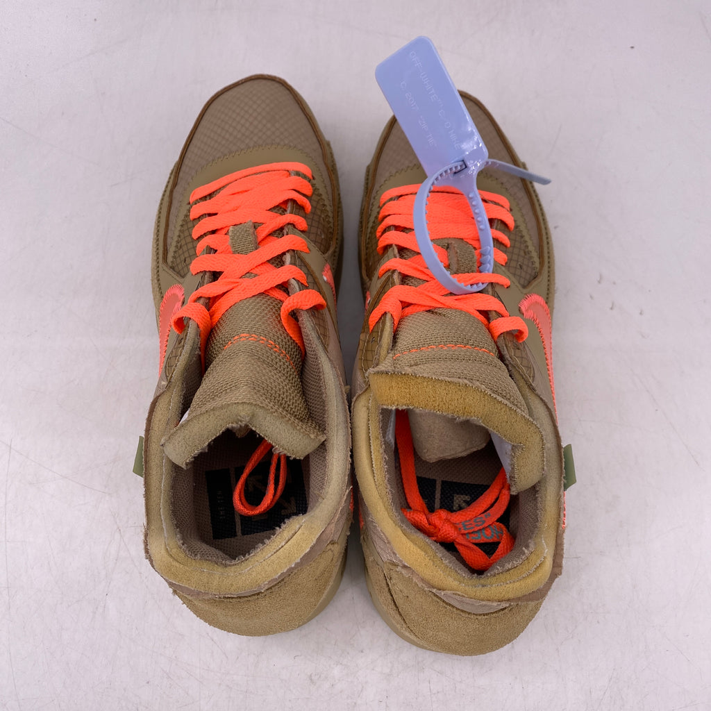 Nike Air Max 90 / OW "Desert Ore" 2019 Used Size 8