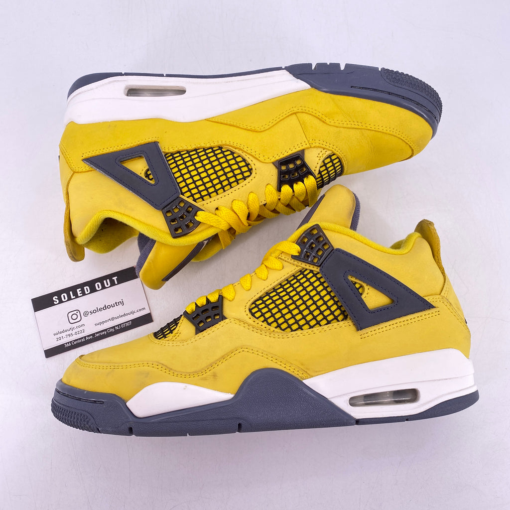 Air Jordan 4 Retro "Lightning" 2021 Used Size 9.5