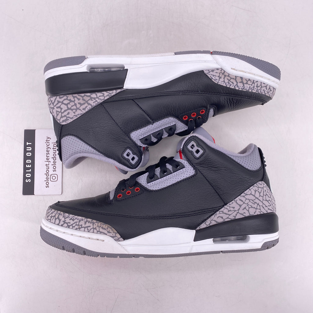 Air Jordan 3 Retro "Black Cement" 2024 Used Size 8.5