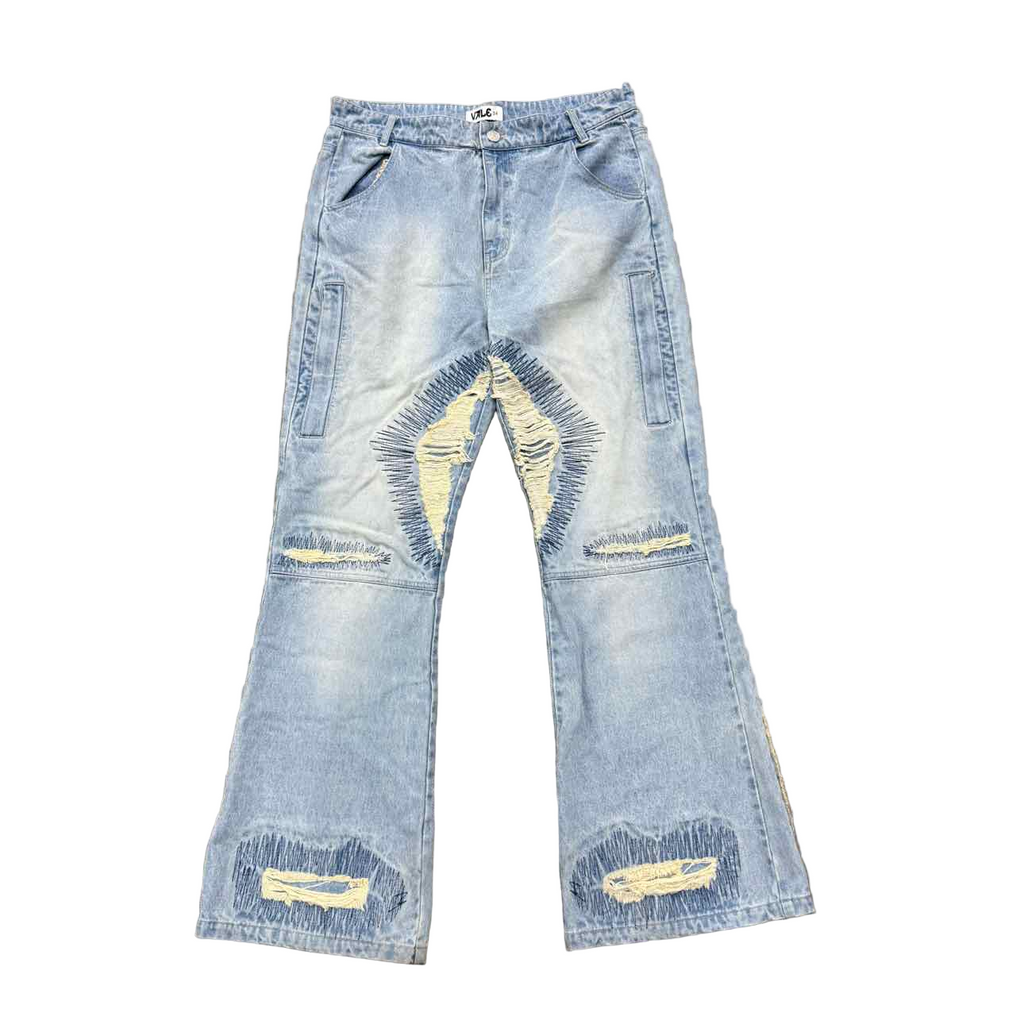 Vale Jeans "FLARED" Blue Used Size 34