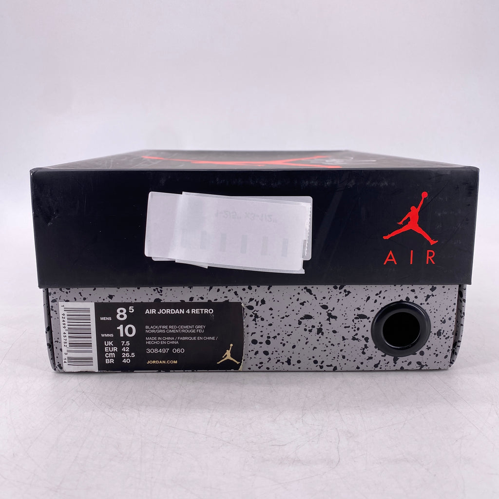 Air Jordan 4 Retro "Bred" 2019 Used Size 8.5