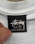 Stussy T-Shirt "TEST" Blue Used Size M