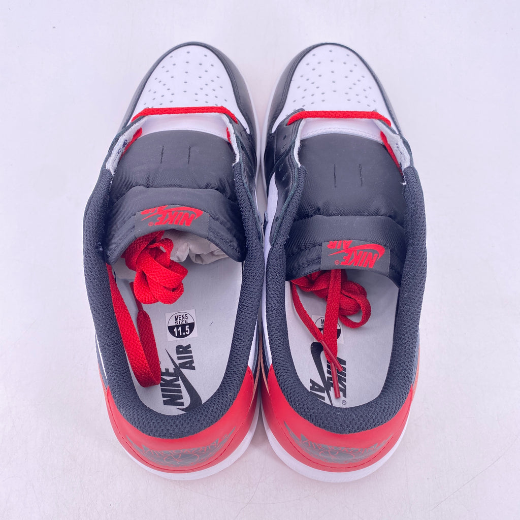 Air Jordan 1 Retro Low "Black Toe" 2023 New Size 11.5