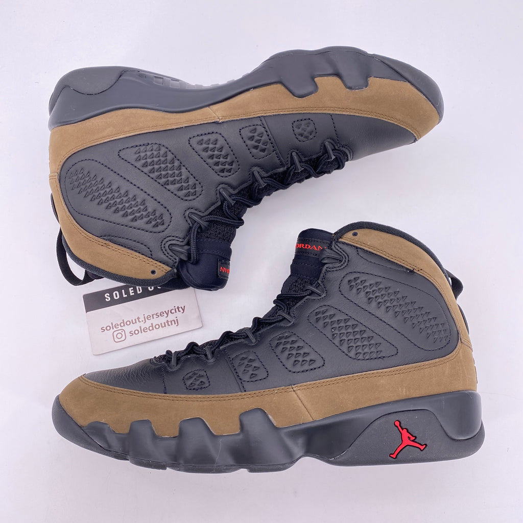 Air Jordan 9 Retro "Olive" 2024 New Size 10