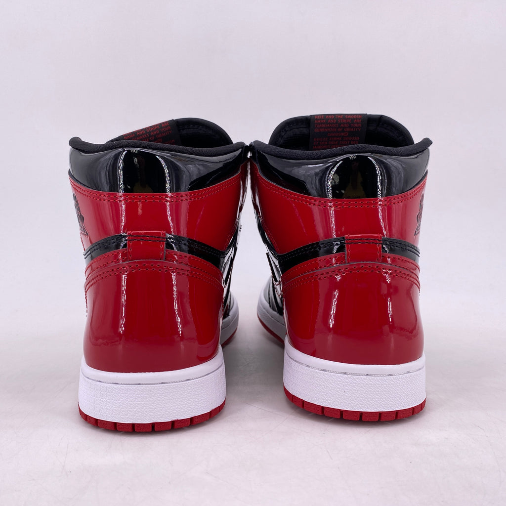Air Jordan 1 Retro High OG "Patent Bred" 2021 New Size 7